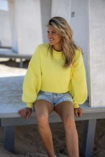 Sweat Macaron | Yellow | Studio Poespas