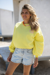 Sweat Macaron | Yellow | Studio Poespas