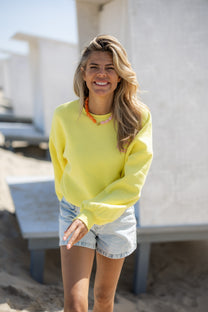 Sweat Macaron | Yellow | Studio Poespas