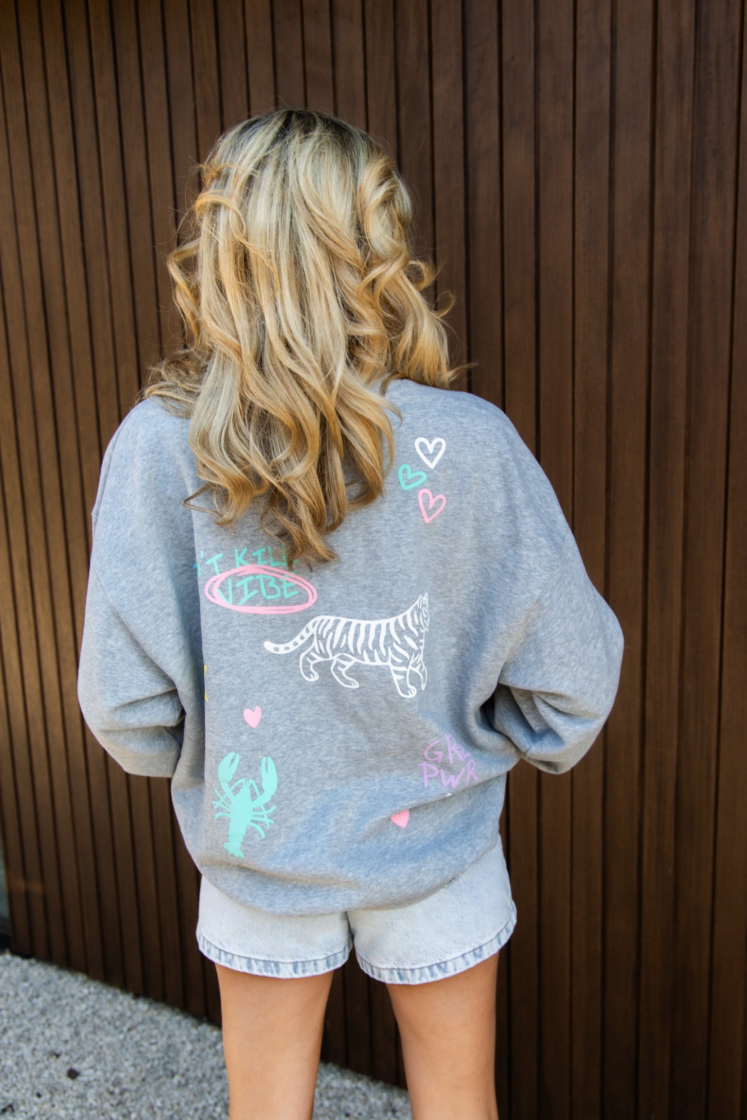 Sweater Dream on | Grey | Studio Poespas