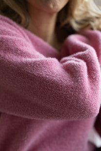 Sweater Fluffy | Framboise | Studio Poespas