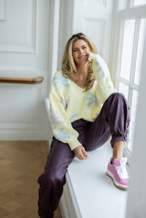 Sweater Fluffy flower | Studio Poespas