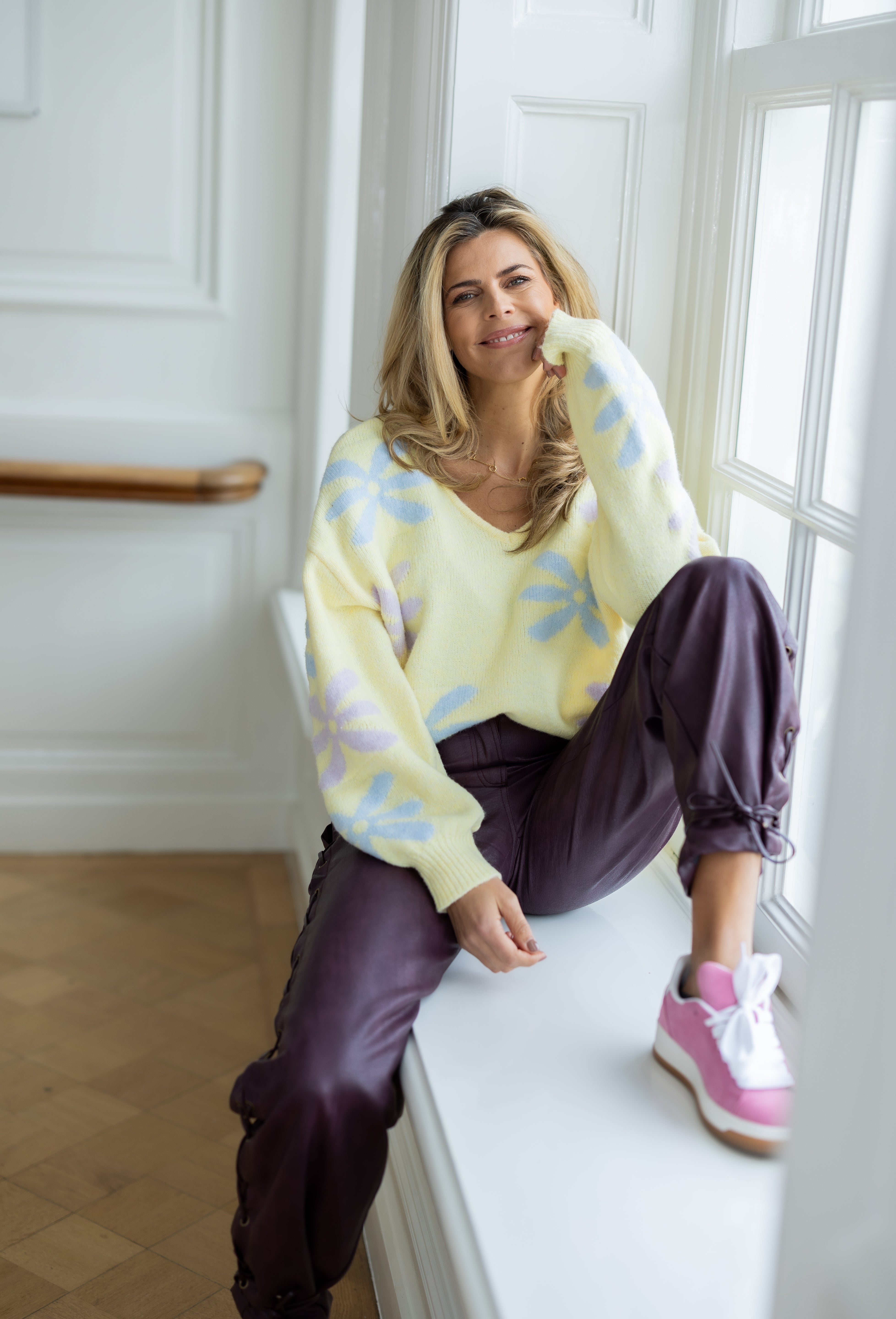 Sweater Fluffy flower | Studio Poespas