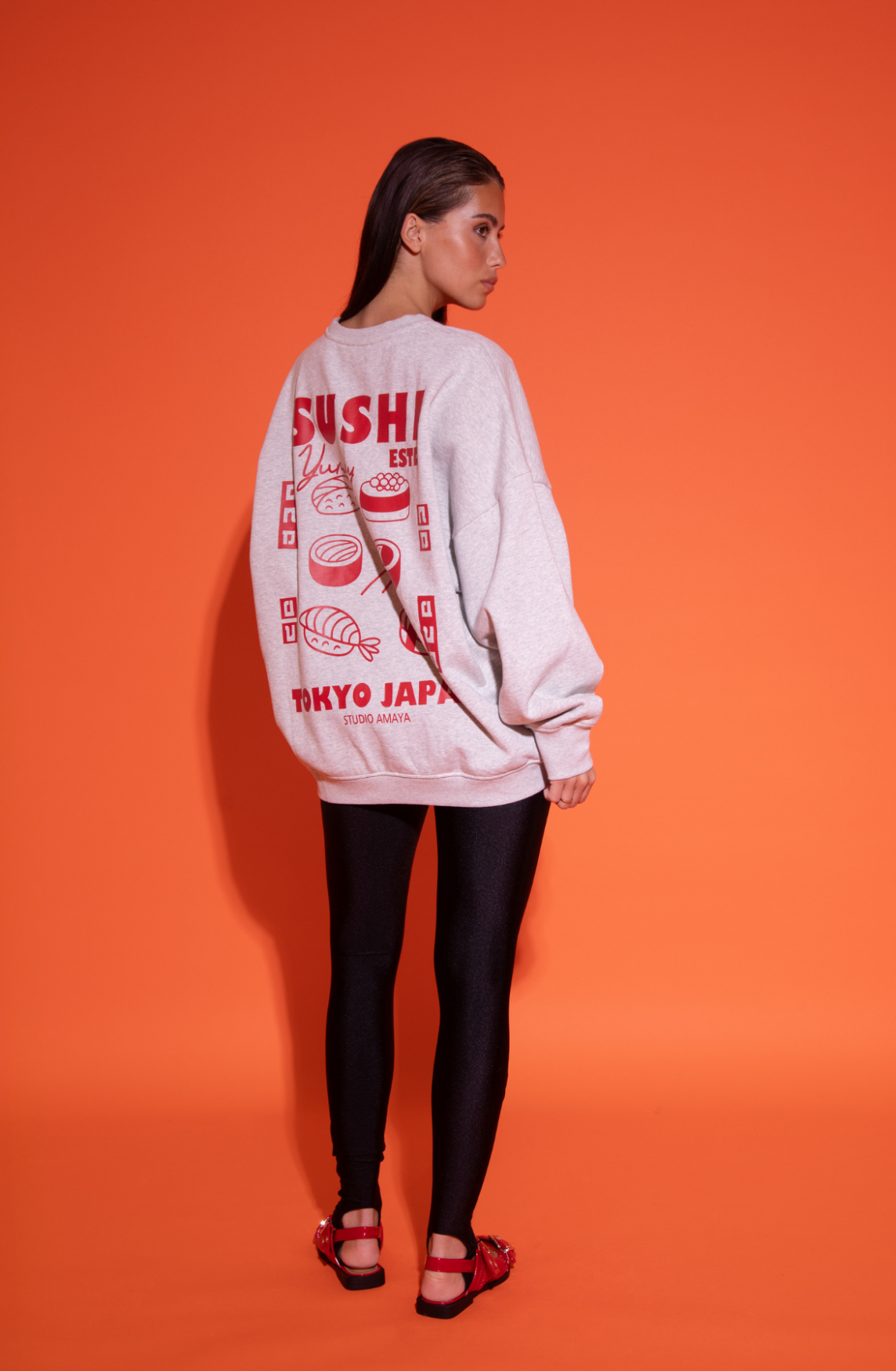 Sweater Japan | Grey | Studio Amaya