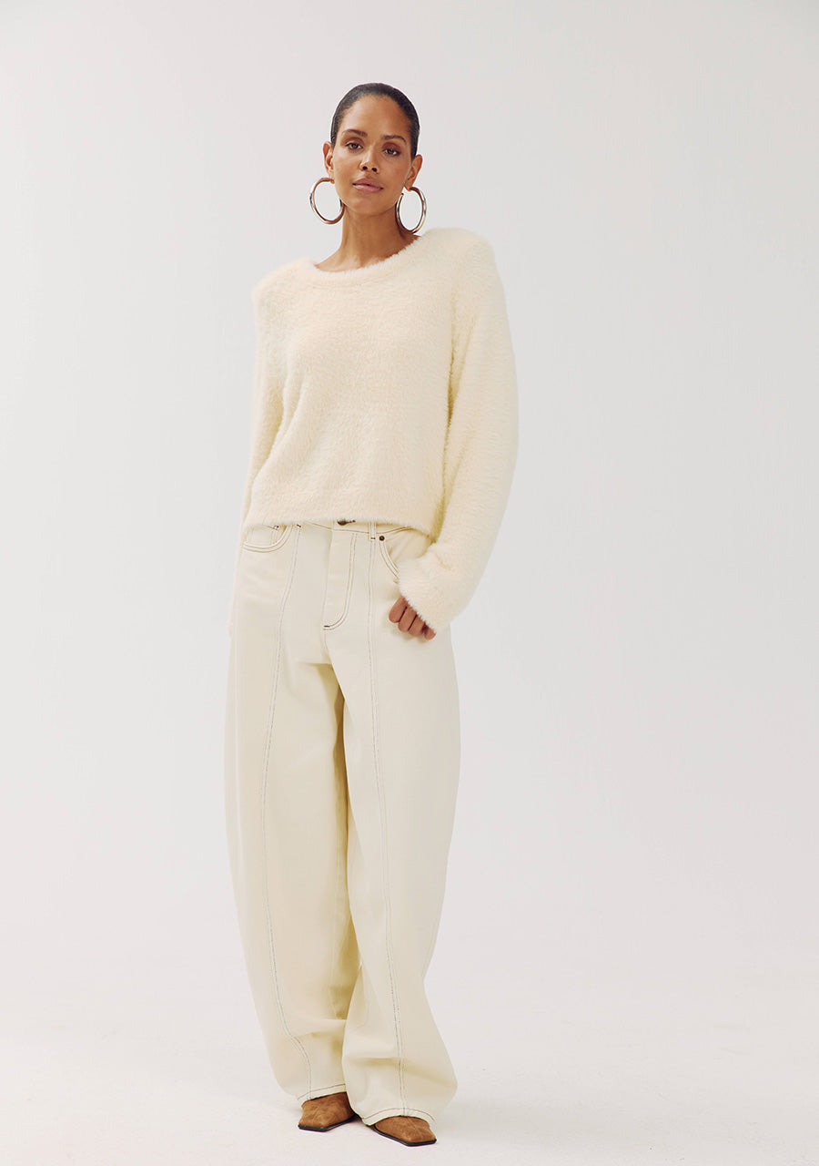 Sweater Nina | Almond oil | Harper & Yve