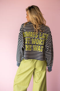 Sweater Worth it | Multi Print | Studio Amaya