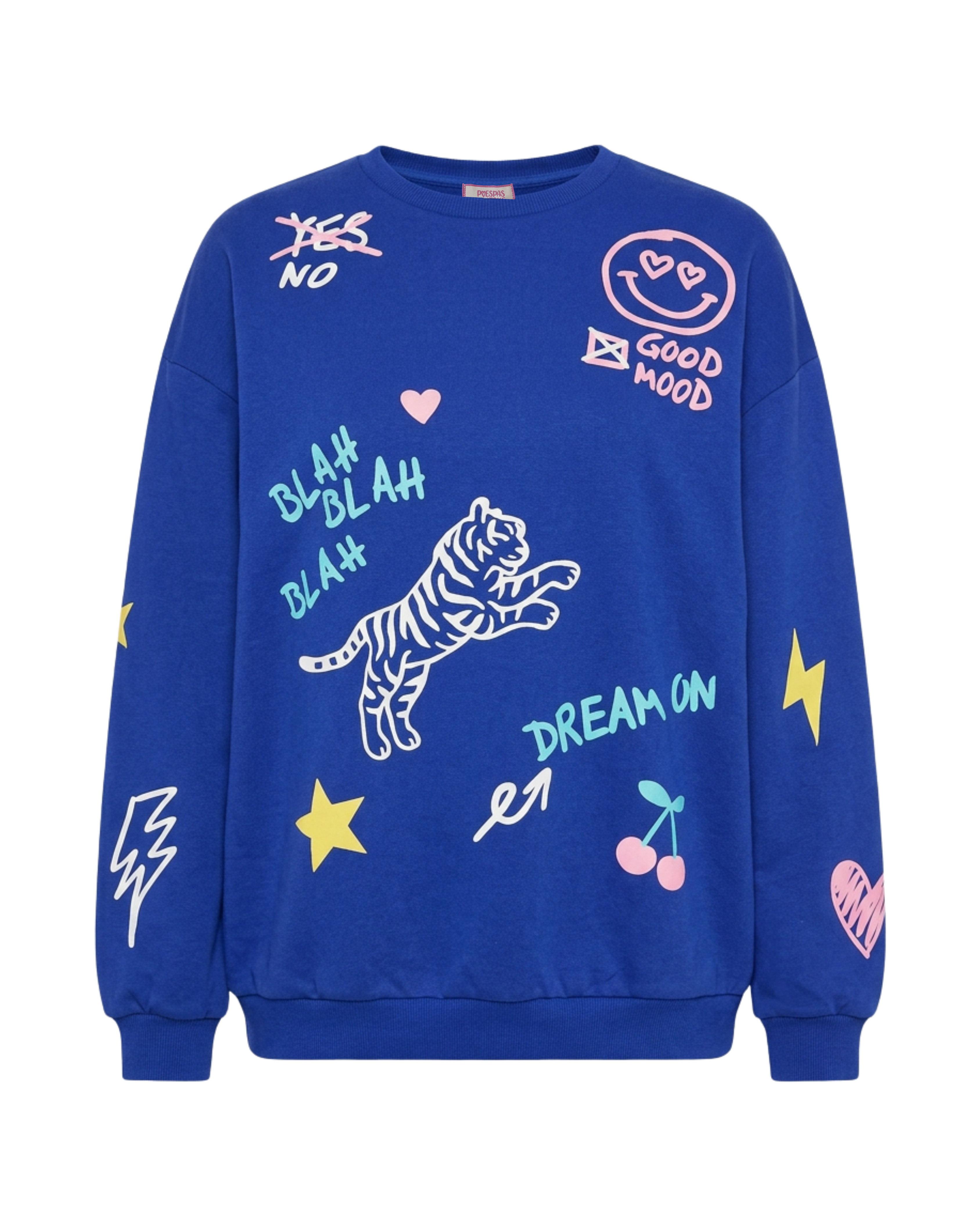 Sweater Dream on | Blue | Studio Poespas