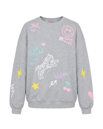 Sweater Dream on | Grey | Studio Poespas