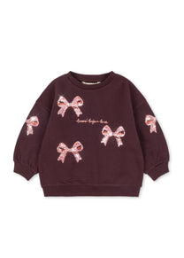 Sweater Lou Bow | Decadent Chocolate | Konges Sløjd