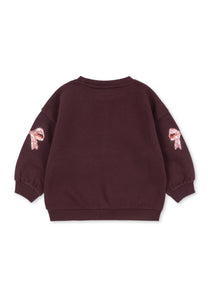 Sweater Lou Bow | Decadent Chocolate | Konges Sløjd