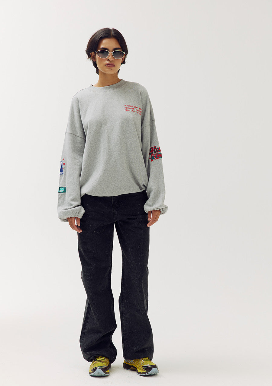 Sweater Yara | Grey Melee | Harper & Yve