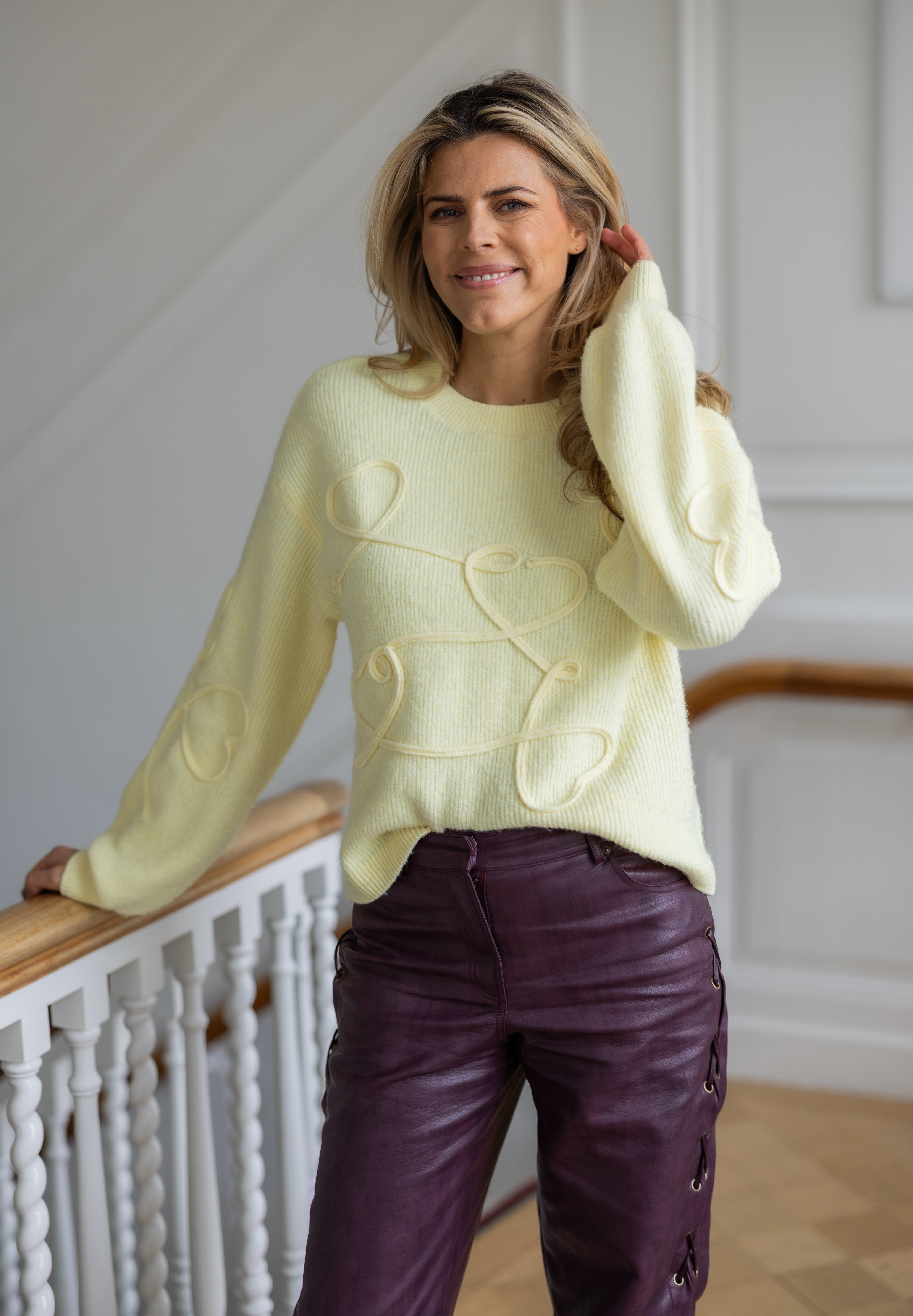 Sweater lovely hearts | Studio Poespas