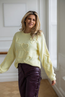 Sweater lovely hearts | Studio Poespas