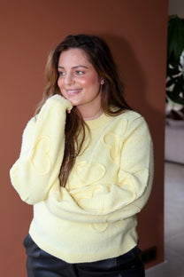 Sweater lovely hearts | Studio Poespas