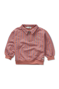 Sweatshirt collar zip | Rose dawn | Sproet & Sprout