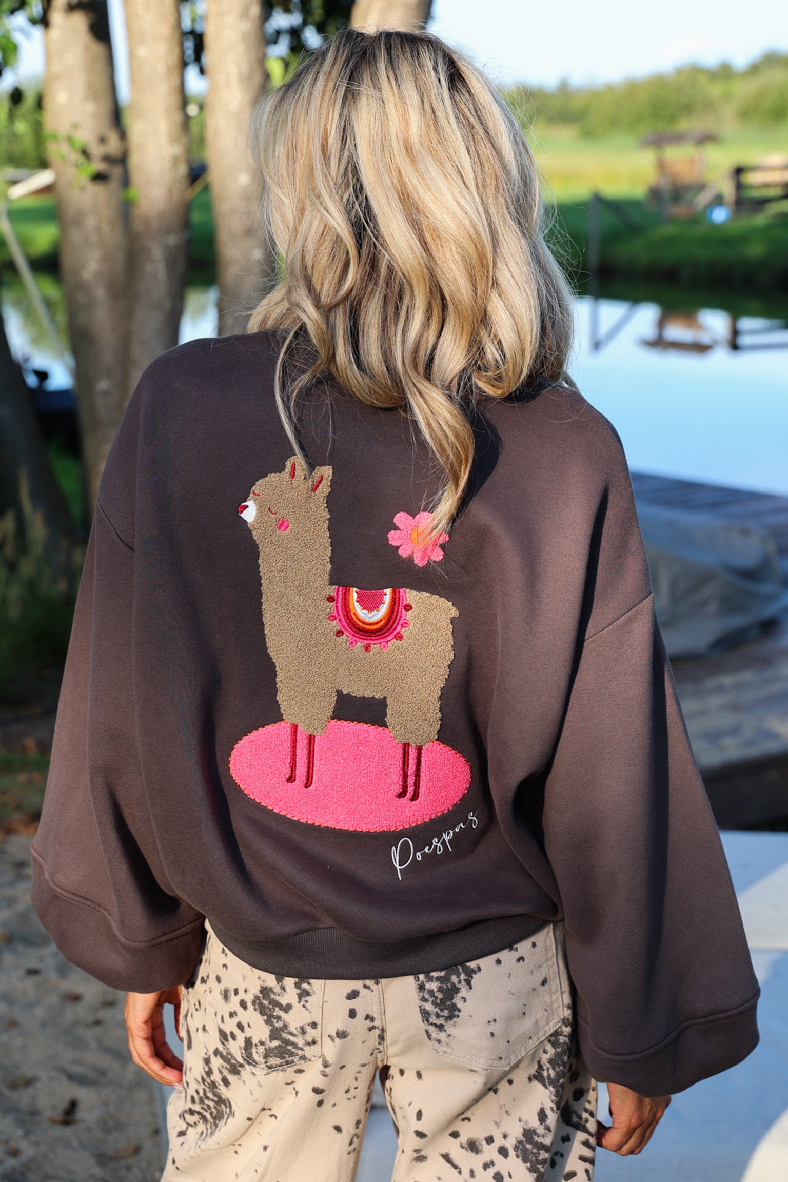 Sweatvest Furry Alpaca | Studio Poespas