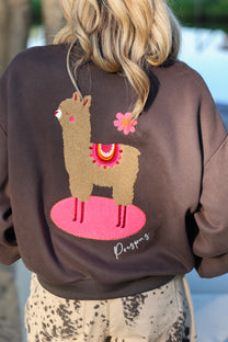 Sweatvest Furry Alpaca | Studio Poespas