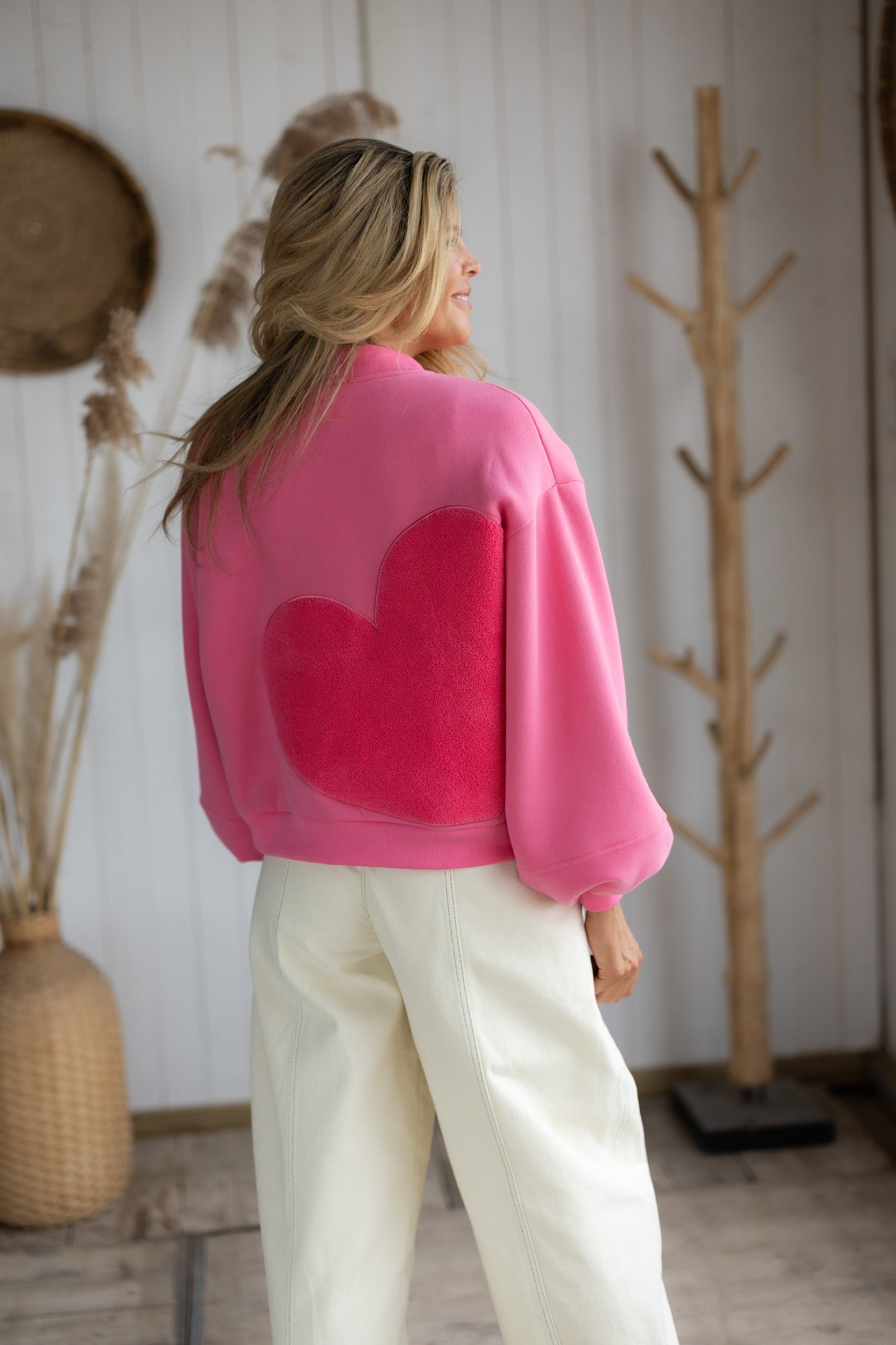 Sweatvest Preppy | Heart | Studio Poespas