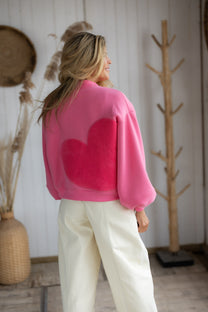 Sweatvest Preppy | Heart | Studio Poespas
