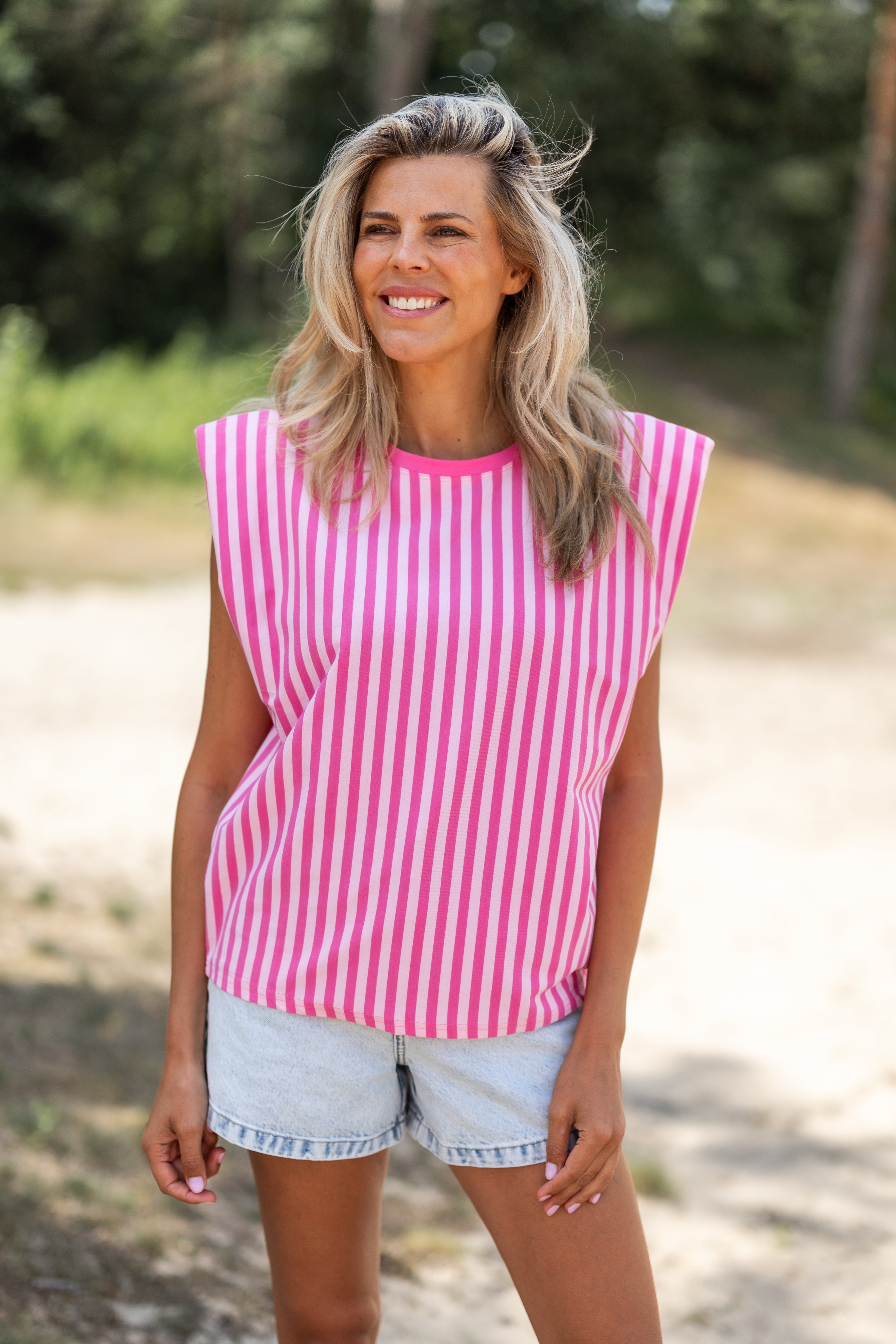 T-shirt Fenne | Fuchsia