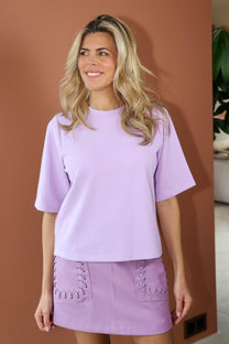 T-shirt Lilly | Lila | Studio Amaya