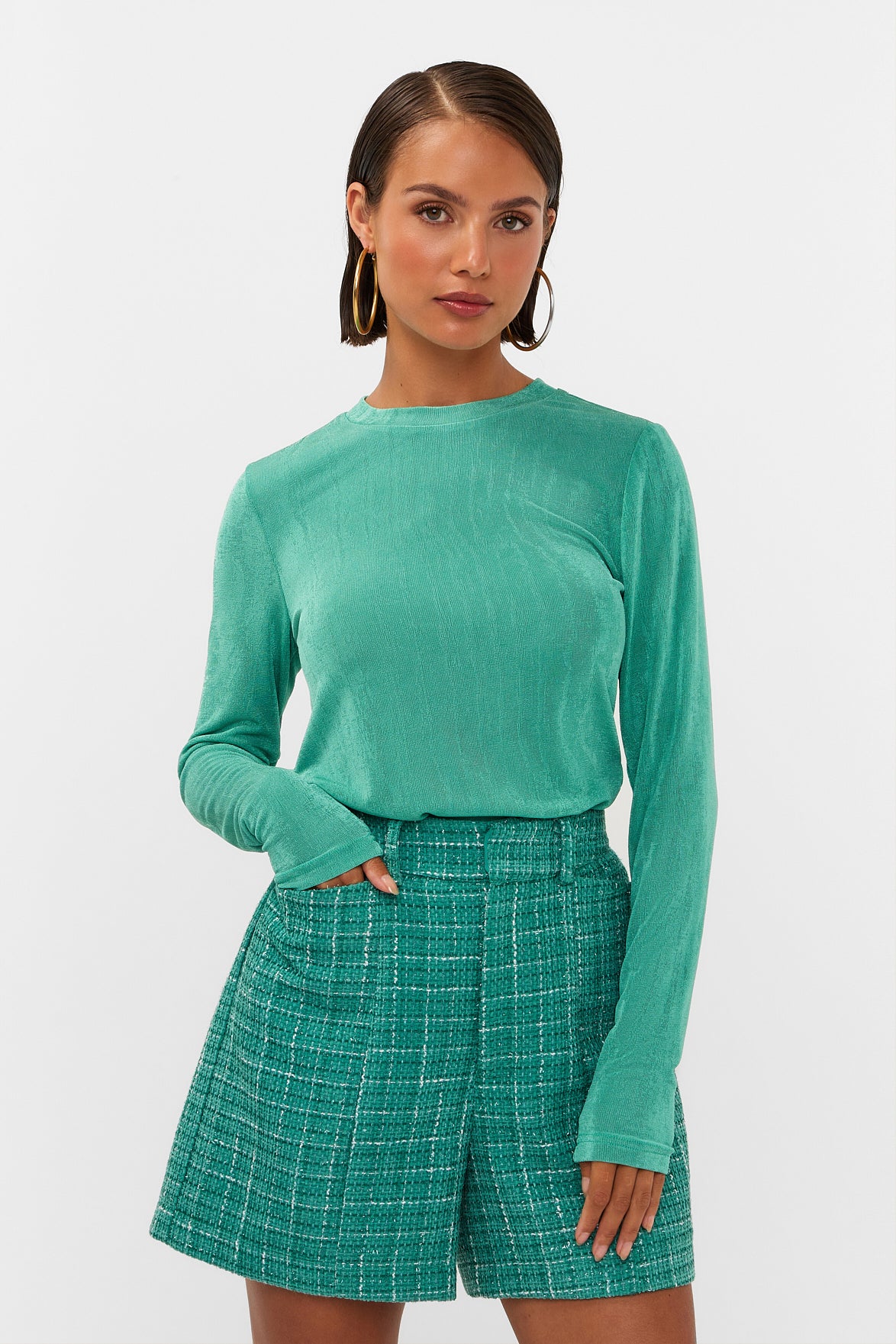 Top Lynn | Green | Studio Amaya