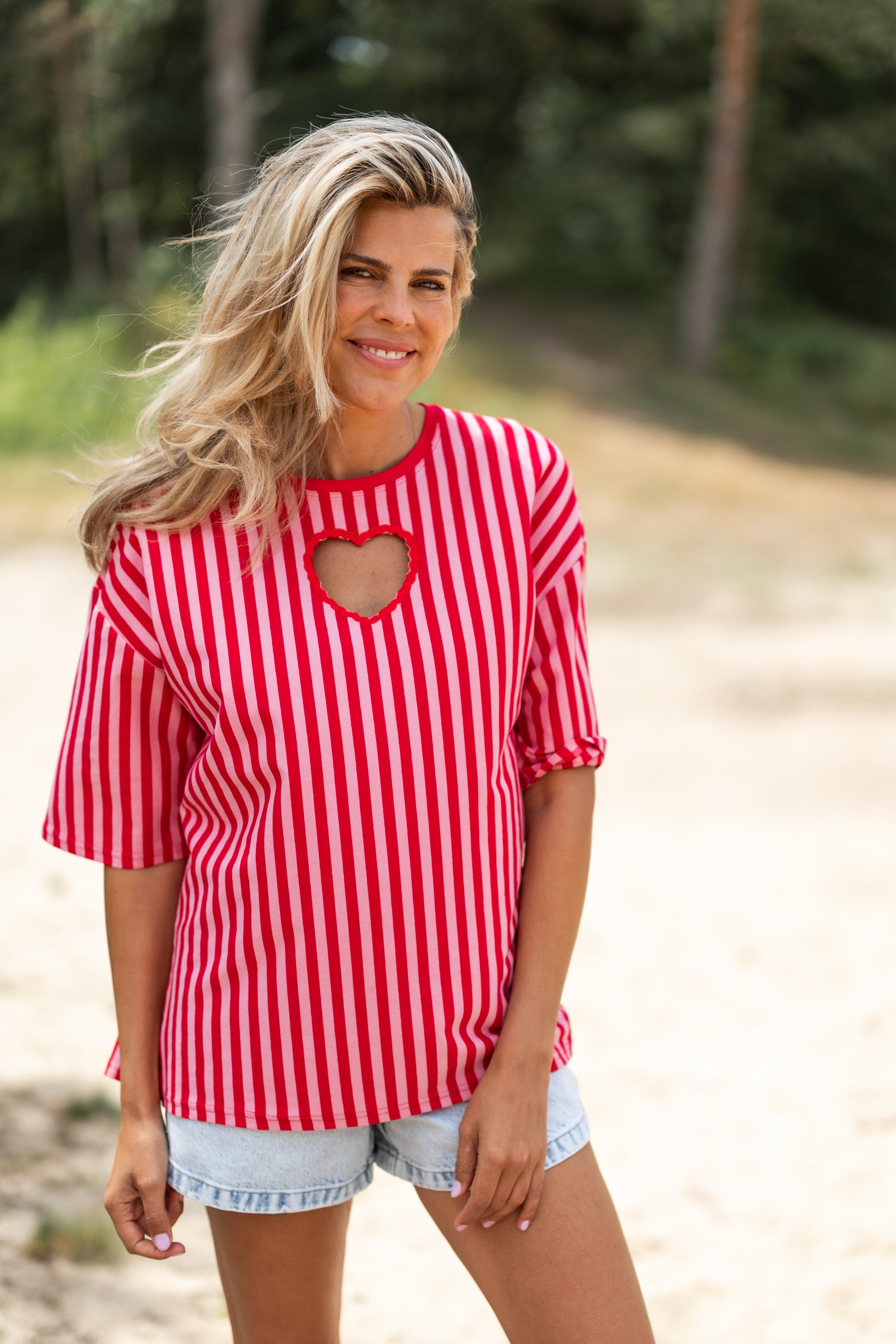 T-shirt Pippa | Rood