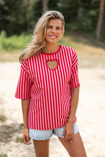 T-shirt Pippa | Rood
