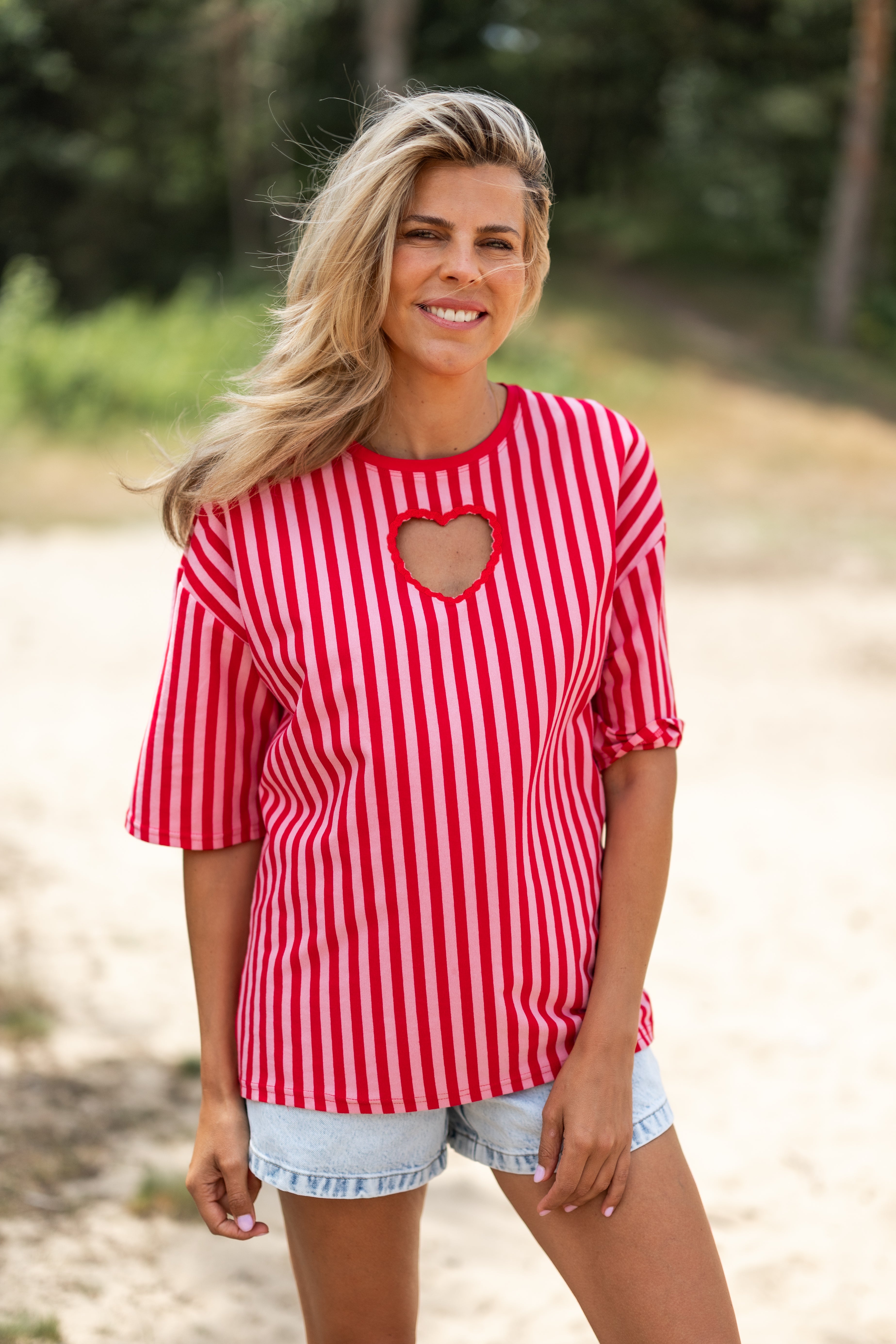 T-shirt Pippa | Rood