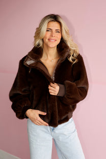 Jacket Tala | Brown | Amaya Amsterdam