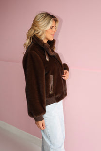 Jacket Tala | Brown | Amaya Amsterdam