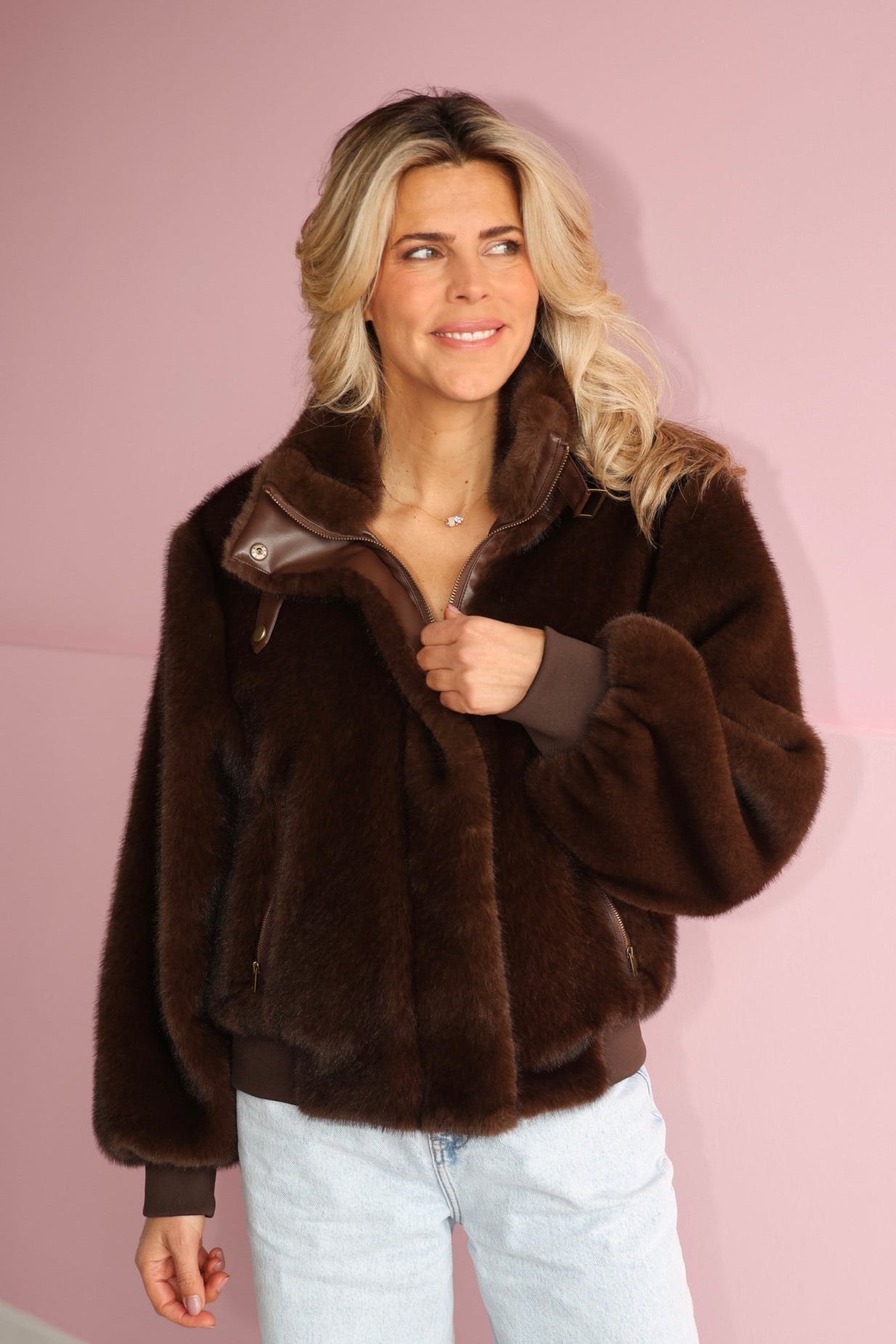 Jacket Tala | Brown | Amaya Amsterdam