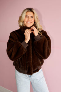Jacket Tala | Brown | Amaya Amsterdam