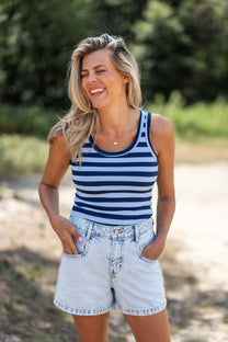 Tanktop Chloé | Blauw