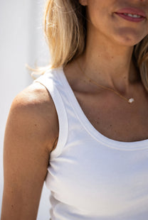 Tanktop Tiff | White | Studio Poespas