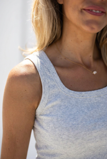Tanktop Tiff | Grey | Studio Poespas