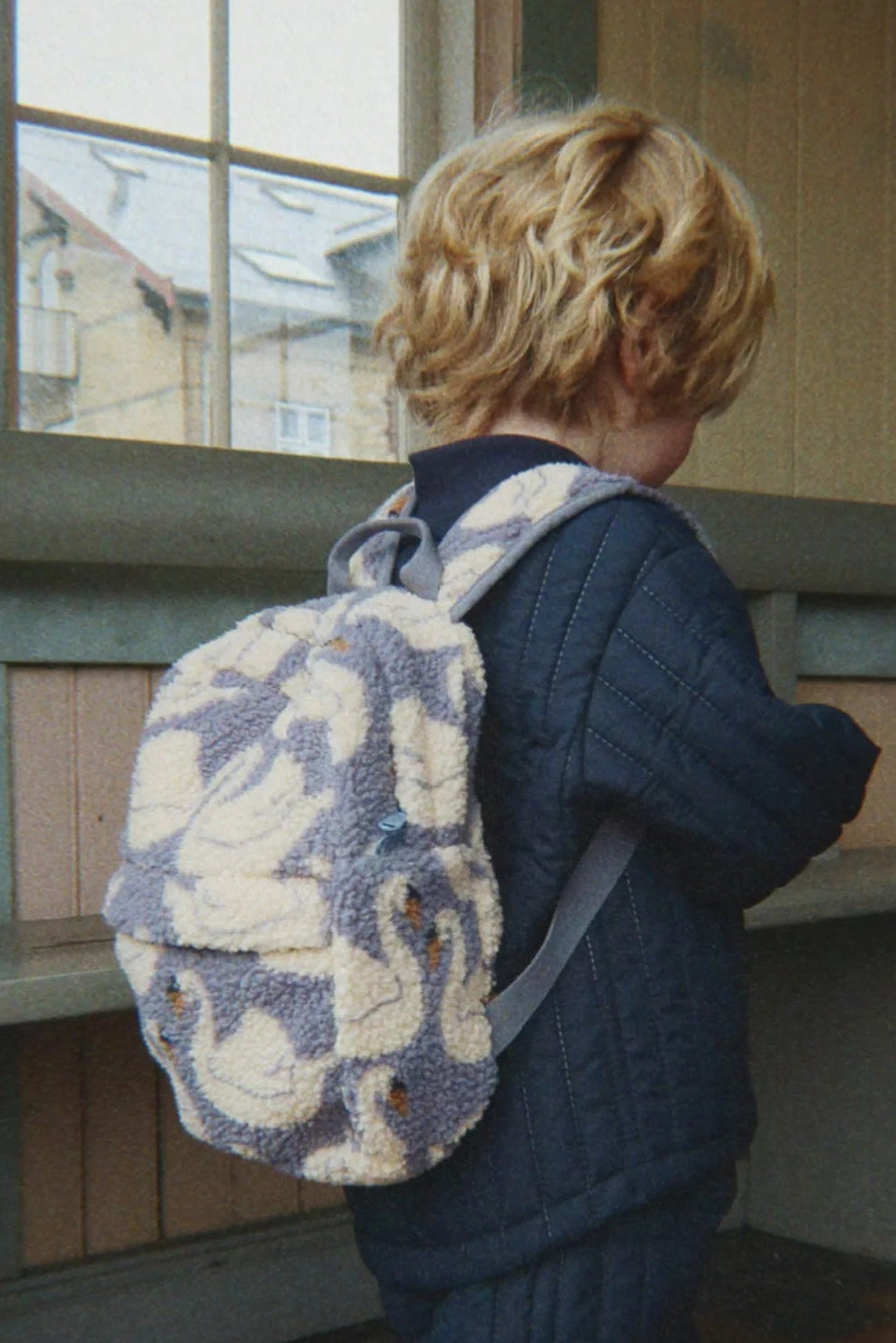Teddy backpack Jody | Swan | Konges Slojd