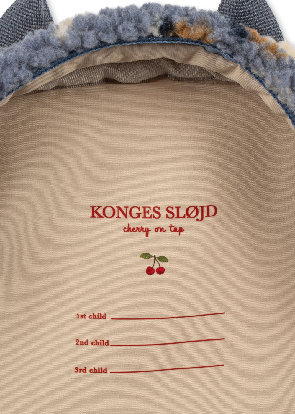 Teddy backpack Jody | Swan | Konges Slojd