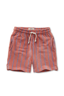 Terry shorts small stripes | Rose dawn | Sproet & Sprout