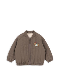 Terry bomberjack Juno | Walnut | Konges Slojd