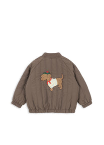 Terry bomberjack Juno | Walnut | Konges Slojd
