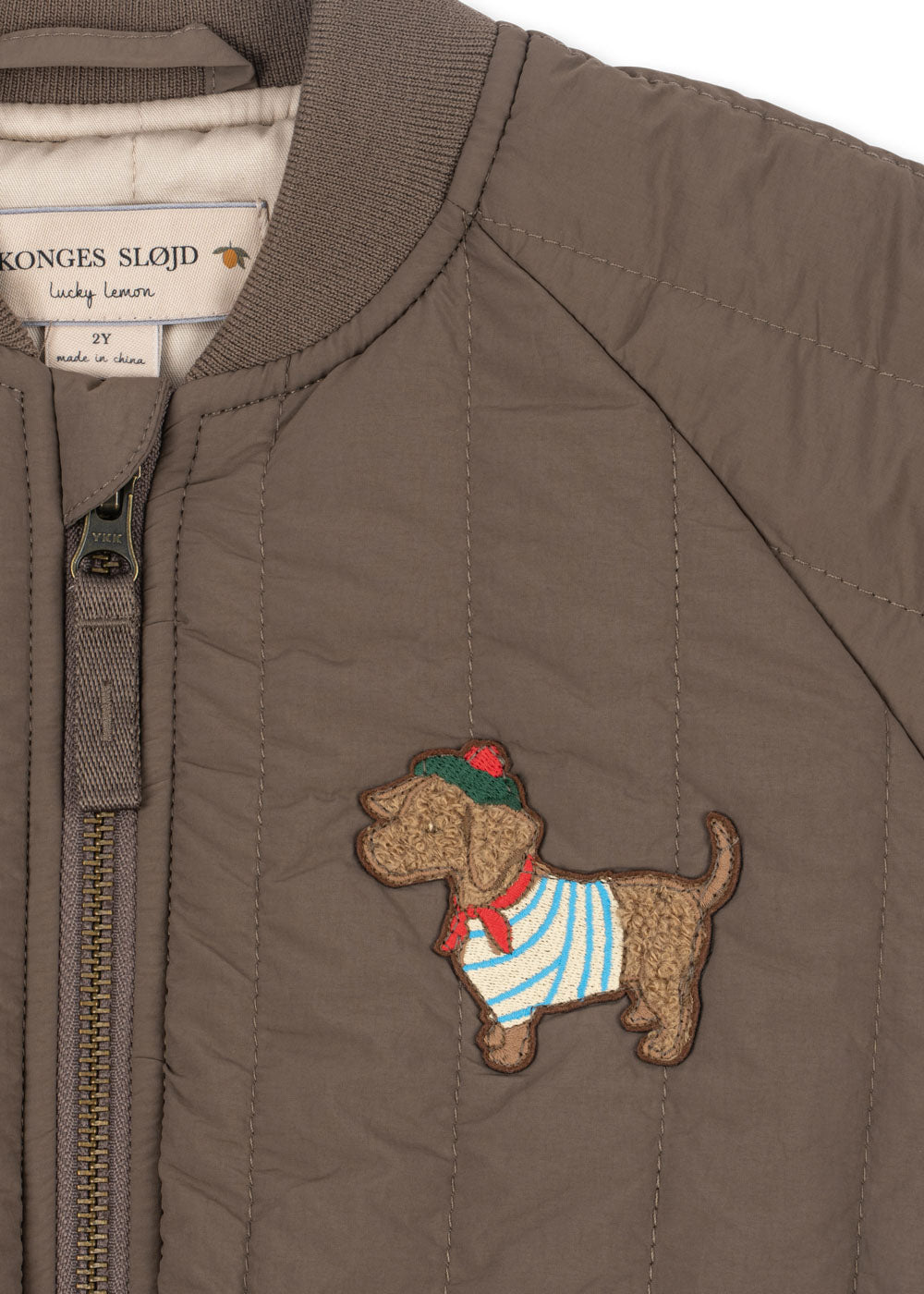 Terry bomberjack Juno | Walnut | Konges Slojd