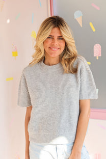 The Diamond knit | Grey | Studio Poespas