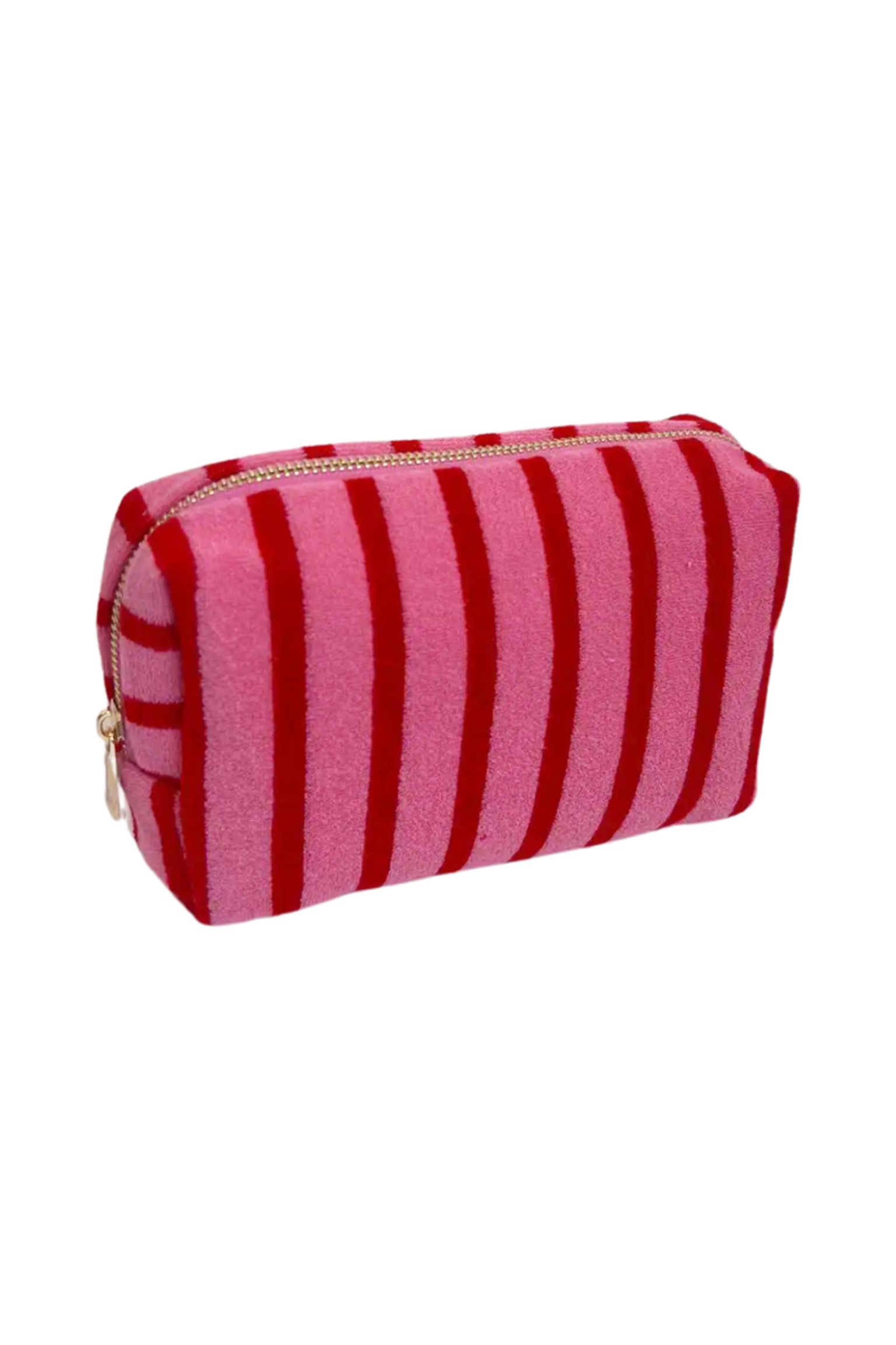 Toilettas Stripe-a-licious | Red pink | Studio Poespas.