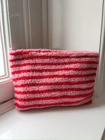 Toilettas Stripe-a-licious teddy | Red/pink | Studio Poespas