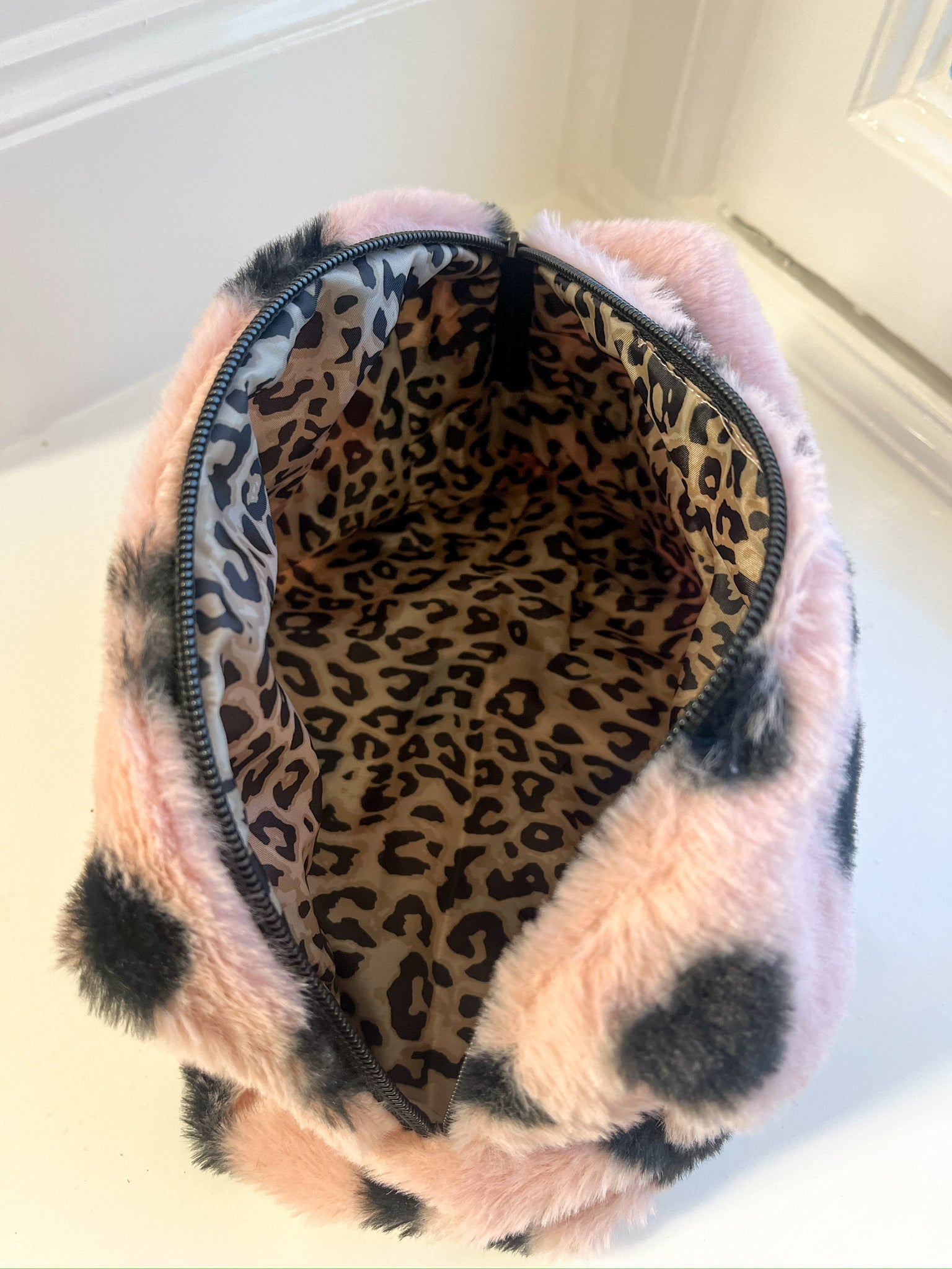 Toilettas hearts | Pink/black