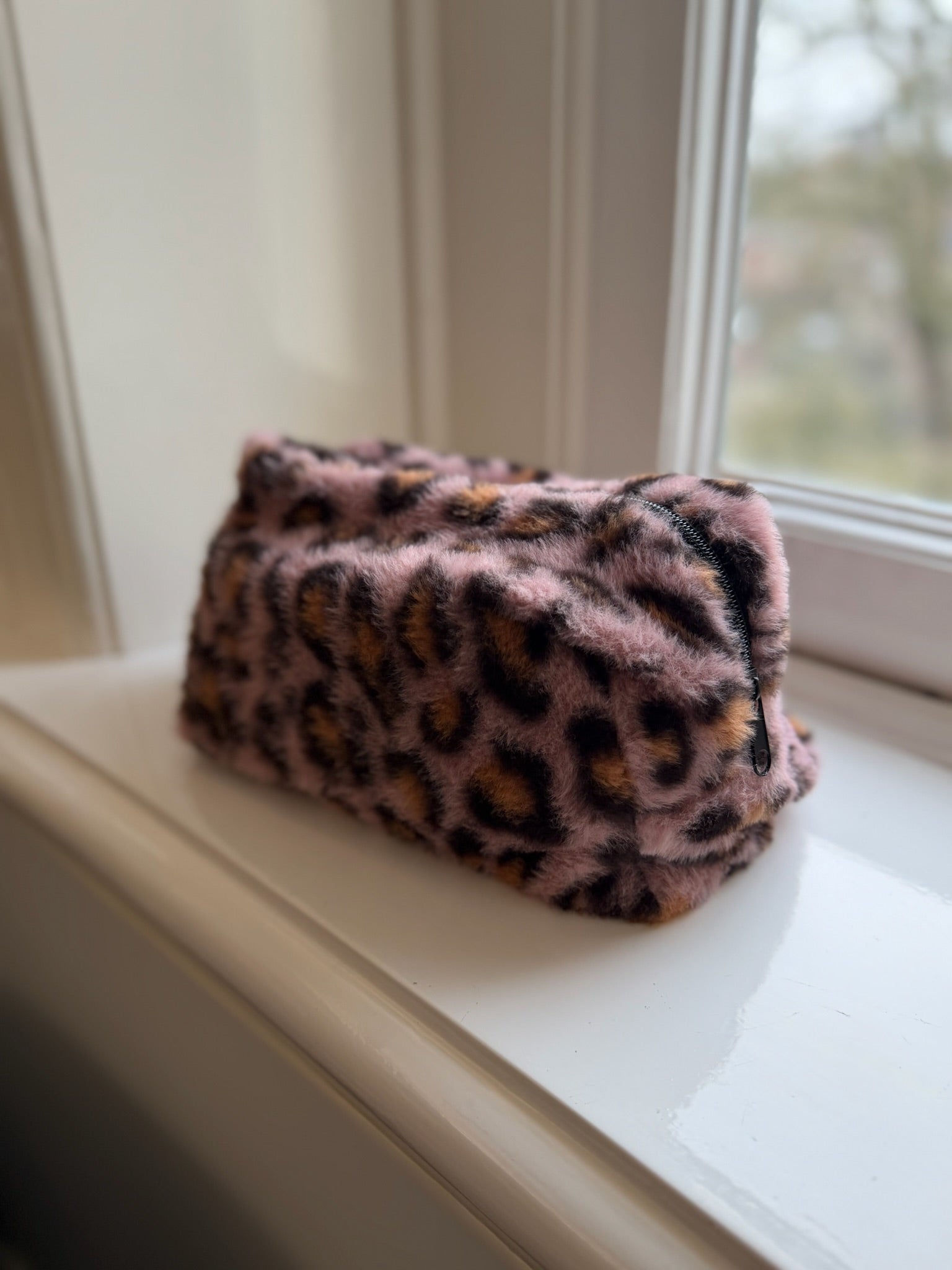 Toilettas leopard pink