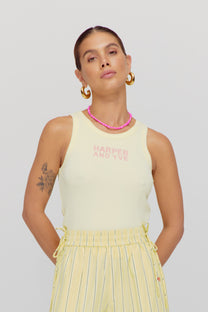 Top Yenn | Wax Yellow | Harper & Yve
