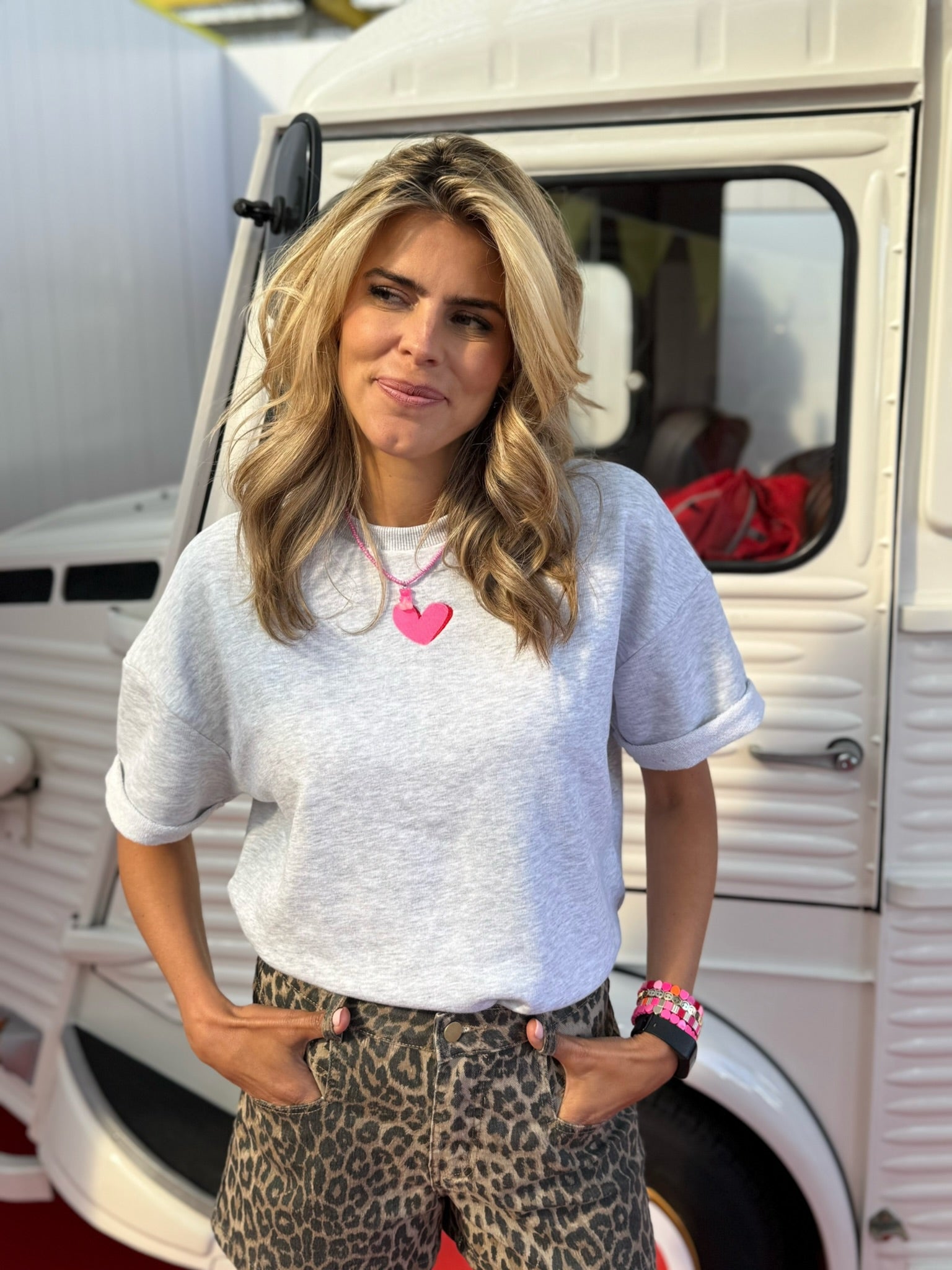 Top Amore | Grey Melange | Studio Poespas