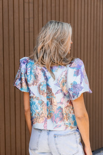 Top Ariel | Shiny blue